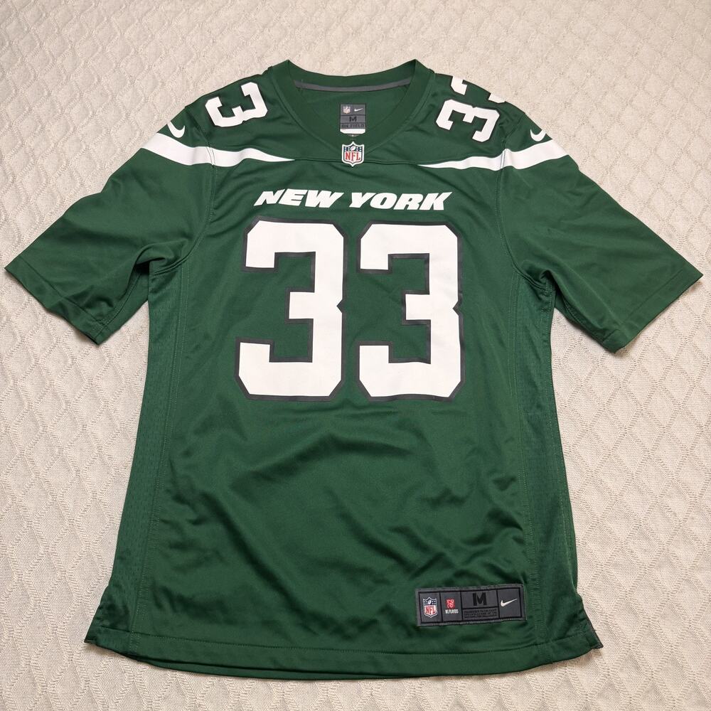 Nike On Field Jersey New York Jets Jamal Adams 33 Green Size M